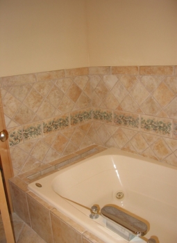 New Tub and Tile Work